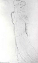 Haga click para ver la imagen ampliada 1907_08_study for 'the expectation' from the stoclet frieze.jpg